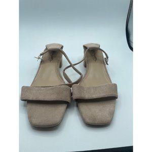 XYD Women Open Toe Strappy Low Block Heel Sandal Pumps Ankle Strap Buckle Weddin